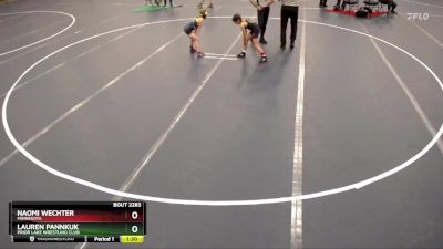 3rd Place Match - Naomi Wechter, Minnesota vs Lauren Pannkuk, Prior Lake Wrestling Club