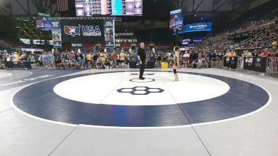115 lbs Champ. Rd Of 64 - Lillian Fonceca, California vs Kennady Krienert, Nebraska
