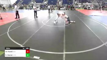 160 lbs Quarterfinal - Wyatt Powell, Grindhouse WC vs Shane Hepner, Hardwork Academy