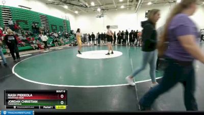 145C Round 1 - Nash Piekkola, Mountain View vs Jordan Christian, Thermopolis