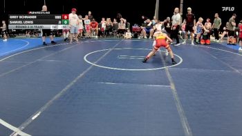 68 lbs Round 2 (6 Team) - Samuel Lewis, Journeymen Uprising vs Grey Schrader, RedNose WS