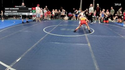 68 lbs Round 2 (6 Team) - Samuel Lewis, Journeymen Uprising vs Grey Schrader, RedNose WS