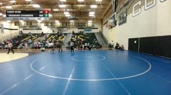 165 lbs Cons. Round 3 - Yusuf Syed, Frisco Lone Star vs Desmond Chambers, Benbrook