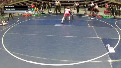 111 lbs 3rd Place Match - Kael Gritz, Dove Creek vs Esiah Rios, Idaho Gold