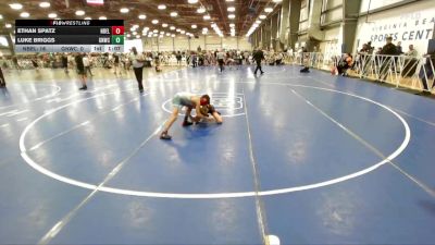 84 lbs Round 3 (12pm Friday) - Ethan Spatz, Nebraska Elite vs Luke Briggs, Great Neck W.C