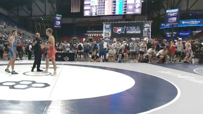 190 lbs Cons. Rd Of 16 - Jaxon Hamilton, Arizona vs Hugh Meyer, North Dakota