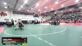 135 lbs Champ. Round 2 - Sophia Villanueva, South Torrance vs Gwen Jewell, Esperanza
