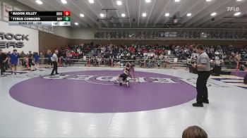 106 lbs 3rd Place Match - Mason Jolley, Douglas vs Tyrus Connors, Buffalo