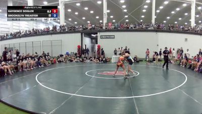 105 lbs Kaydence Seigler, Alabama Blue vs Brookelyn Treaster, Kansas