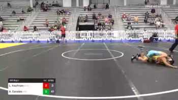 90 lbs Prelims - Luke Kaufman, Ohio Titan Grey vs Adrian Canales, Virginia Hammers