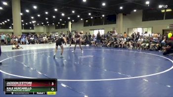 115+120 Quarterfinal - Kale Muscarello, Eagle Wrestling Academy vs Jackson D`Ettore, Darkhorse Wrestling Club