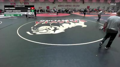 184 lbs 1st Place Match - Brandt Bombard, Augsburg vs Mike Taheny, Wabash