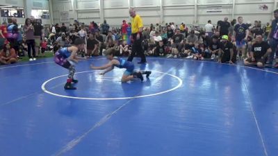 70 lbs Round 2 - Ryder Tomblin, Lunatics vs Logan Lakhlani, Ares W.C. (MI)