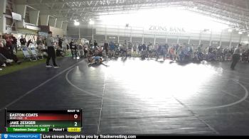 83 lbs Quarters & Wb (16 Team) - Jake Zesiger, Sanderson Wrestling Academy vs Easton Coats, Bear Cave