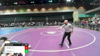 157 lbs Round Of 32 - Carson Wilcox, Granite Bay vs Chaz Ponton, Mountain View ID