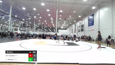 79 lbs Rr Rnd 2 - Michael Nicosia, Grit Mat Club vs Lane Harter, Keystone Krush