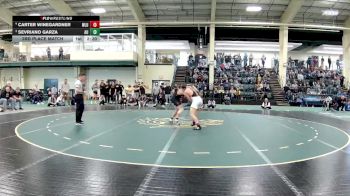 174 lbs 3rd Place Match - Carter Winegardner, West Liberty vs Sevriano Garza, Ashland
