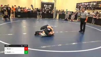 97 lbs Quarterfinal - Luke Boyer, Elizabeth Forward vs Tyler Smith, Moon