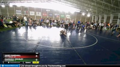 100 lbs Round 3 (4 Team) - Marshall Housley, Team Wyoming vs James Marshall, Team Oregon