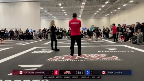 Anthony D'Onofrio vs Derek Conter 2025 ADCC Niagara Open