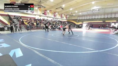 138 lbs Cons. Round 4 - Alberto Flores, Eleanor Roosevelt vs Arkangel Galvan, Moreno Valley