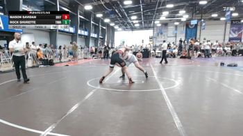 195 lbs Round Of 32 - Mason Savidan, Team Shutt Mutts vs Rock Shurette, TNWA Black