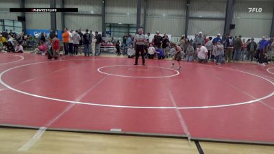 65 lbs 3rd Place - Jameson Michaud, Carlisle vs Ryatt Wessels, Lewistown