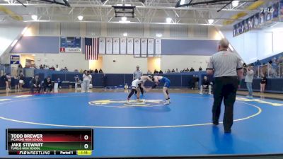 106 lbs 1st Place Match - Todd Brewer, Picayune High School vs Jake Stewart, Tupelo High School