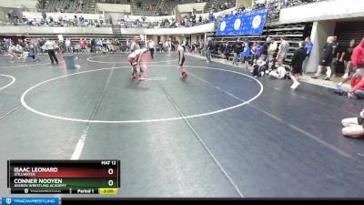 135 lbs Cons. Round 4 - Conner Nooyen, Askren Wrestling Academy vs Isaac Leonard, Stillwater