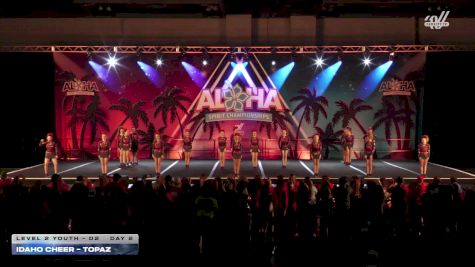 Idaho Cheer - Topaz [2026 L2 Youth - D2 Day 2] 2026 Aloha Portland Showdown