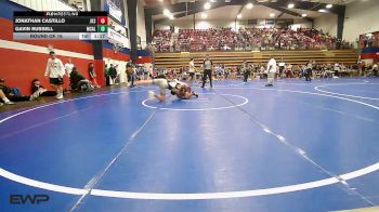132 lbs Round Of 16 - Jonathan Castillo, Jenks vs Gavin Russell, Mcalester HS