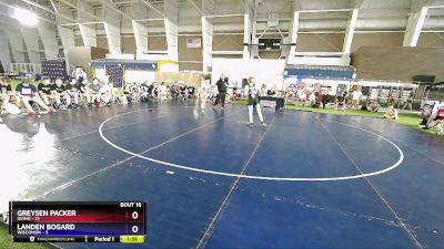 113 lbs Placement Matches (8 Team) - Greysen Packer, Idaho vs Landen Bogard, Wisconsin
