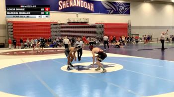 149 lbs Champ. Round 1 - Conor Shadle, Apprentice School vs Macdeiel Marquez, Garrett College