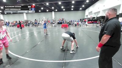 113 lbs Blackburn Savage, Ohio Gray vs Jantz Greenhalgh, Team Utah