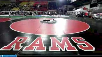 5A 98 lbs Champ. Round 1 - Rider Seguine, Post Falls vs Camden Harris, Kuna