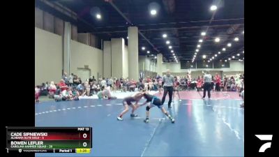 75 lbs Round 3 (6 Team) - Bowen Lefler, Carolina Hammer Squad vs Cade Sipniewski, Alabama Elite Gold