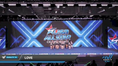 Love [2022 SC Cheer L1 Youth] 2022 USA All Star Anaheim Super Nationals