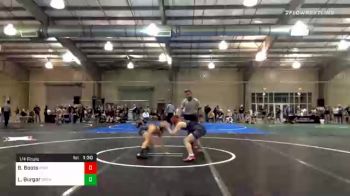 100 lbs Quarterfinal - Brayden Boots, Pinnacle vs Luke Burgar, Spartan Mat Club