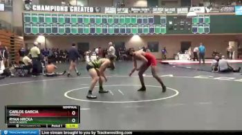160 lbs Semifinal - Ryan Hrcka, Slam Academy vs Carlos Garcia, Oakdale