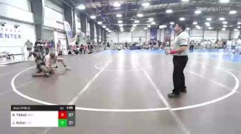 182 lbs Rr Rnd 3 - Aspen Talbot, Michigan Gold Pitbulls vs Jeremiah Aybar, Los Luchadores