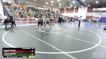 195 lbs Cons. Round 4 - Steve Chavez, Victor Valley vs Caleb Zapata, Marina