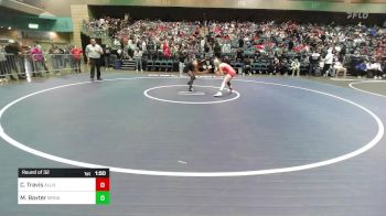100 lbs Round Of 32 - Channing Travis, Allen vs Madison Baxter, Marina