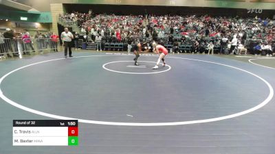 100 lbs Round Of 32 - Channing Travis, Allen vs Madison Baxter, Marina