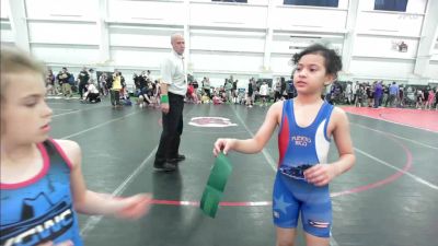 47.4-51.8 lbs Quarterfinal - Adelynn Jo Perry, MI vs Brynlee Myers, PA