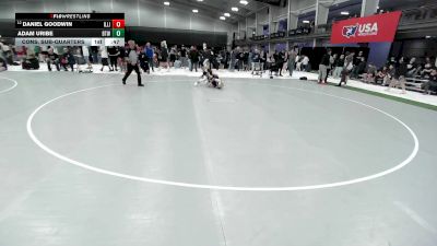 120 lbs Cons. Sub-quarters - Daniel Goodwin, Illinois vs Adam Uribe, Best Trained Wrestling