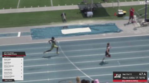 2026 AAU Junior Olympic Games - Youth Boys' 400m, Semi-Finals 11 - Age 17-18
