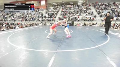 U20 Women - 68F Champ. Round 1 - Jordyn Fouse, PA vs Zoey Lints, NY