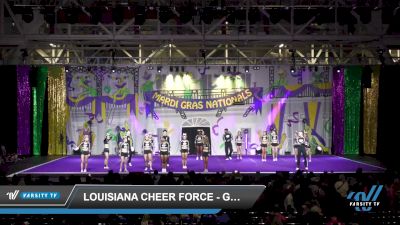 Louisiana Cheer Force - Gold [2023 L6 International Open Coed - Small DAY 1] 2023 Mardi Gras Grand Nationals