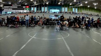 95 lbs Round 1 (10 Team) - Bennett Moorman, Roundtree WA vs Miles Mura, Full Circle