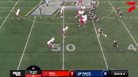 Highlights: East Stroudsburg University vs Pace University | 2024 NE10 Football